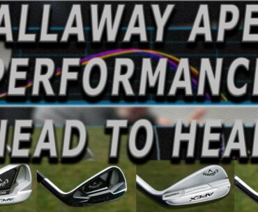 Callaway APEX Irons Performance Head to Head