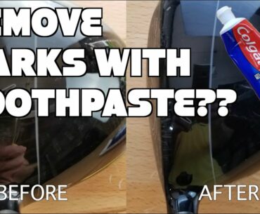 Fixing Driver Pop Up Marks With TOOTHPASTE !!