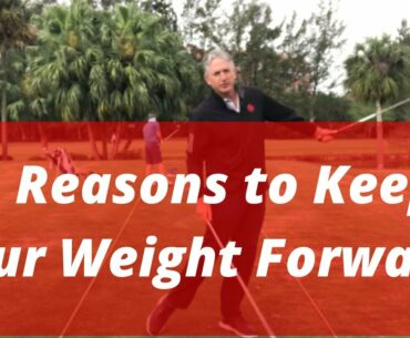 3 Reasons to Keep Your Weight Forward | Stack and Tilt Golf Lessons | PGA Golf Pro Jess Frank