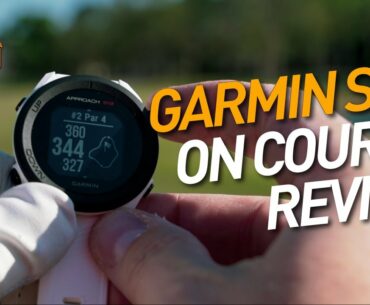 Garmin S12 Review - ON COURSE TEST w/ APPROACH S12