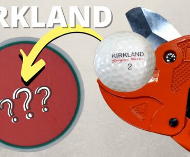 WHAT'S INSIDE A KIRKLAND GOLF BALL? #Shorts