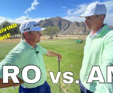 Pro vs Amateur! BBG Total Driving Challenge! Milo Lines VS Drew Cooper | Golf Driving Contest