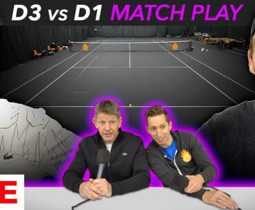 LIVE D3 vs D1 Match Play - Mark vs Mike