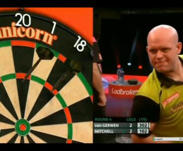 Darts UK Open 2021 Michael Van Gerwen vs Scott Mitchell