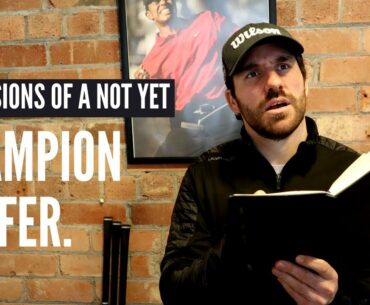 GOLF VLOG AT HOME | Confessions of a Not Yet Champion Golfer