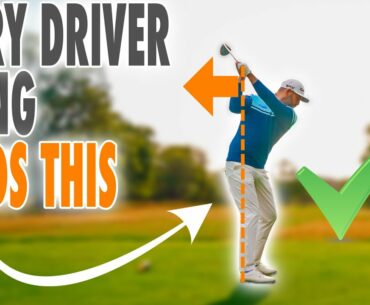 How To Hit The Driver Long & Straight - Everyone Needs This In Their Swing