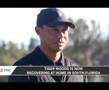 Tiger Woods Recovering At Home After Release From Hospital