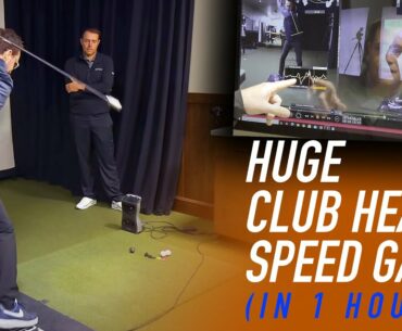 124 mph club head speed (new personal best) Speed Training w/ Ryp Golf