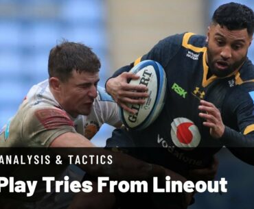 Rugby Analysis: Wasps and Ulster Set Play Tries From Lineout