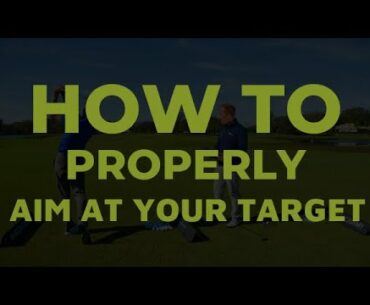 HOW TO PROPERLY AIM AT YOUR TARGET