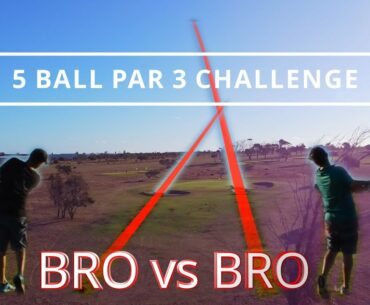 5 Ball Par 3 Golf Challenge - Lowest Score Wins