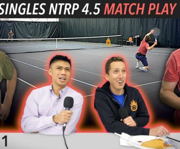 NTRP 4.5 Match Play - Ira vs Adam (Part 1)