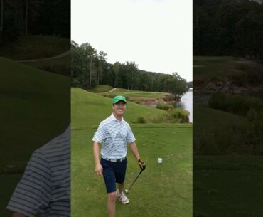 168-yard par-3 15th hole at Lanier Islands Legacy Golf Course