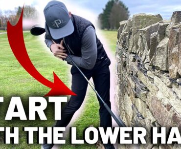 GOLF TRANSITION EASY WAY TO START YOUR LOWER BODY IN THE DOWNSWING