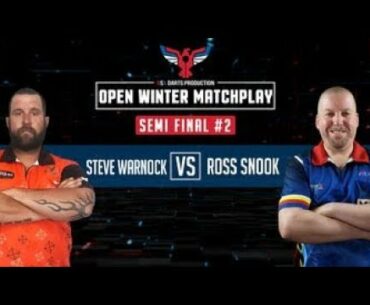 Steve Warnock vs Ross Snook | Open Winter Matchplay | Semi-Final