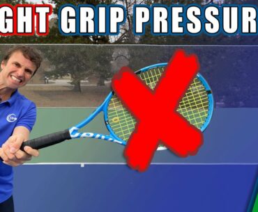 Grip Pressure SECRET : TENNIS FOREHAND