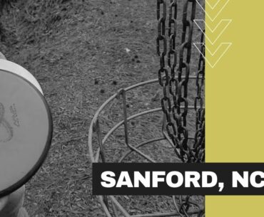 Sanford NC Disc Golf at OT Sloan Park - Front 9 - #shorts