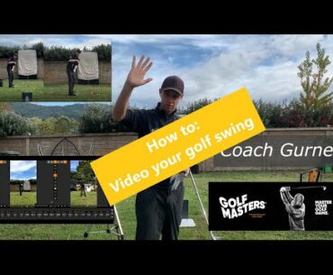 How to video for golf swing