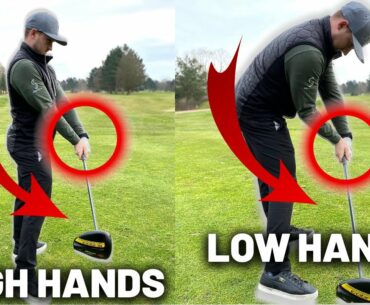 Crazy Simple Low Hands Feel To Hit Irons & Driver Consistently Longer