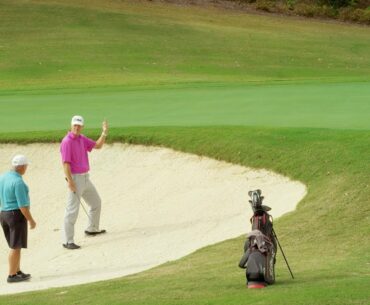 Titleist Tips: Uphill Bunker Shot with James Sieckmann