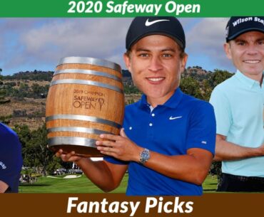 2020 Safeway Open DFS Preview and Fantasy Picks!