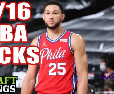 DRAFTKINGS & YAHOO NBA PICKS | TUESDAY 3/16/21 | NBA DFS PICKS