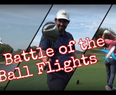 Battle of the ball flights, 6 hole golf match, B.Russ Vs Buzzman