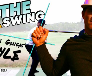 George Gankas  A Swing Vs Natural Golf Swing VLOG