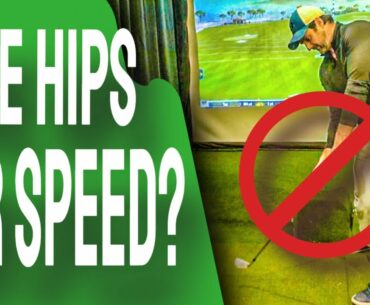 Stop Firing Hips In The Golf Swing |  Increase Clubhead SPEED Without Big Rotation