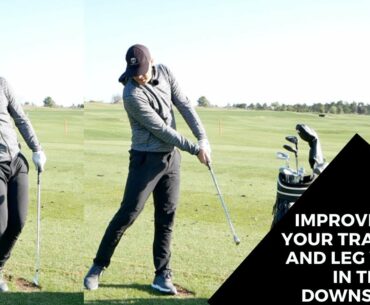 IMPROVE HOW YOUR TRAIL FOOT AND LEG WORKS IN THE DOWNSWING