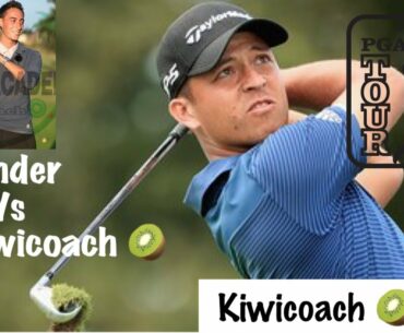 Xander Schauffele Golf Swing Analysis - Vs. Kiwicoach (Kiwicoach Tips)