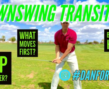 GOLF DOWNSWING TRANSITION || HIP SPINNER || DANFOR GOLF