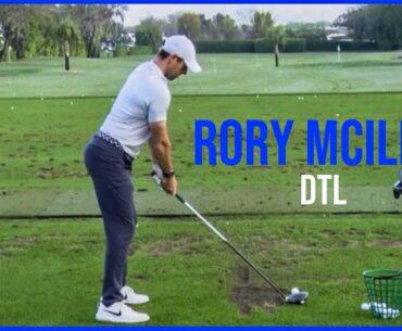 Rory Mcilroy Perfect Range Session (Down The Line) | Warm up Swings