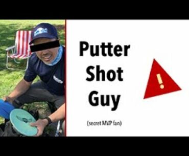 Putter Shot Guy - Disc Golf