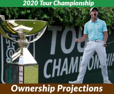 2020 Tour Championship DFS Insight and Ownership Projections