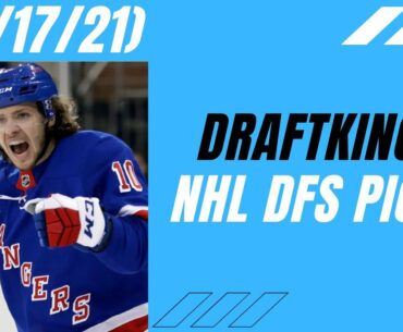 DRAFTKINGS NHL PICKS | WEDNESDAY MARCH 17TH PICKS | NHL DFS PICKS 3/17/2021