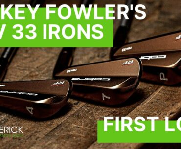 Cobra Ricky Fowler Prototype Irons (REV33) First Look