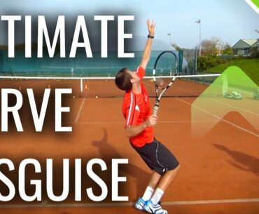 Ultimate Tennis Serve Drill for Accuracy and Disguise