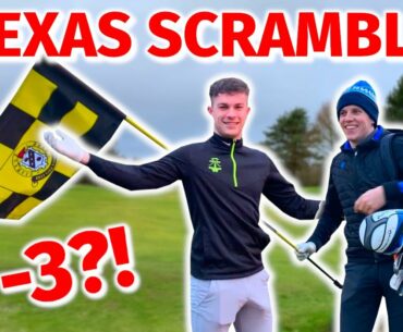 Limp Wrist and Big Stick GO LOW in a Texas Scramble?! | Golf Challenges