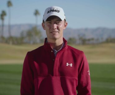 Callaway Golf Staff Professional Maverick McNealy on GlobalGolf.com Utry Program