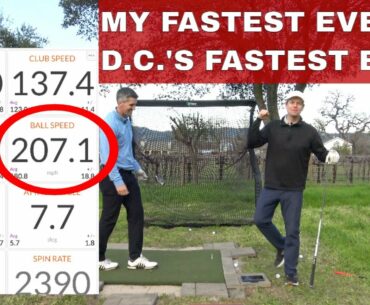 BEST AM DRIVER & I BREAK our PERSONAL BEST BALL SPEEDS!!! | BE BETTER GOLF