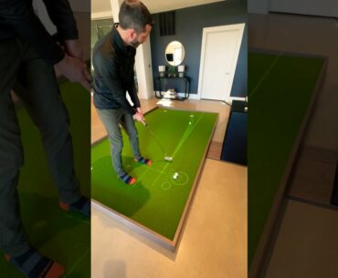 PUTTVIEW P7 Plus - Visual Cues Practice for Speed & Aiming #shorts