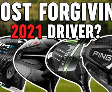 Ultimate 2021 Driver Comparison | Which driver is most forgiving? | Analyzing The Mishits