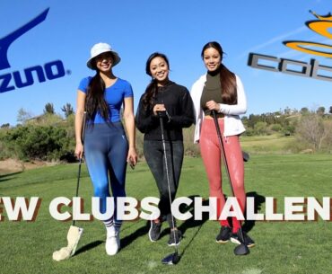 New Clubs Challenge!! COBRA VS MIZUNO
