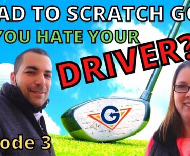 Stop Slicing your Driver! "Center of Gravity Golf" Episode 3 / "Road to Scratch Golf" Easy Golf Tips