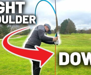 THE REASON YOU SWING OVER THE TOP: Use this feel to INSTANTLY fix your over the top!