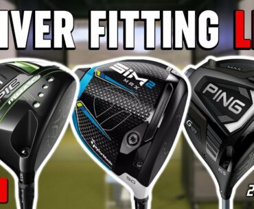 2nd Swing LIVE Tour Van Driver Fitting | 2021 Golf Drivers Fitting