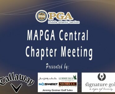 Central Chapter Meeting