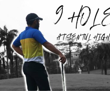 Main 9 hole di Sentul Highlands Golf Club || IKLAS TRIERAMDHANI || Candy Golf