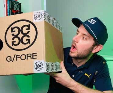 G/FORE UNBOXING! | Shoes + Clothing + Gloves | The Sickest KEYRING!